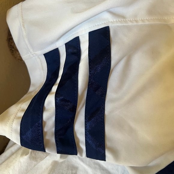 Mens Adidas Soccer Jersey, Size L, Blue/white - Picture 4 of 4